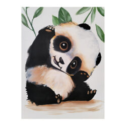 Panda akrilfestmény