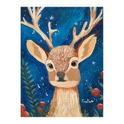 Bambi akrilfestmény